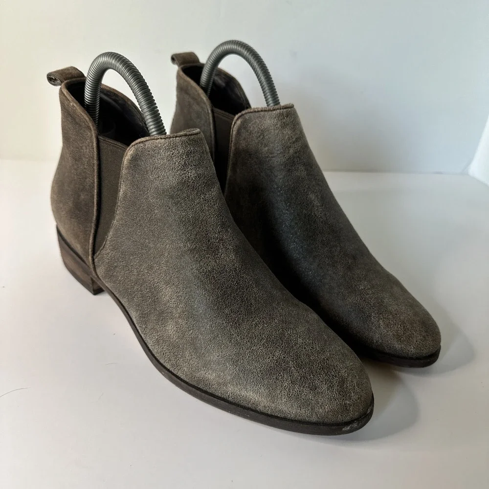 MICHAEL KORS Woman's‎ Size 10M Ankle Slip On Booties. Leather Upper PW14E